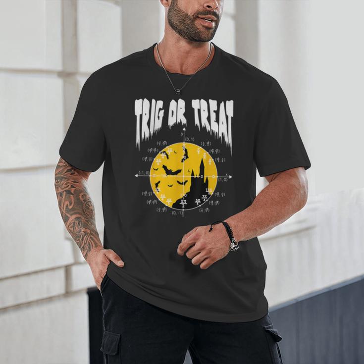 Nerdy Trig Or Treat Halloween Costume Math Teacher Unisex T-Shirt, novelty gifts, funny gifts Nerdy Trig Or Treat Halloween Costume Math Teacher Unisex T-Shirt, novelty gifts, funny gifts