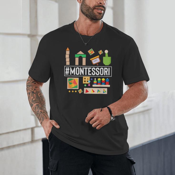 Novelty Montessori Studying Learning Schooling Teacher Love For Men Women Unisex T-Shirt, novelty gifts, funny gifts Novelty Montessori Studying Learning Schooling Teacher Love For Men Women Unisex T-Shirt, novelty gifts, funny gifts
