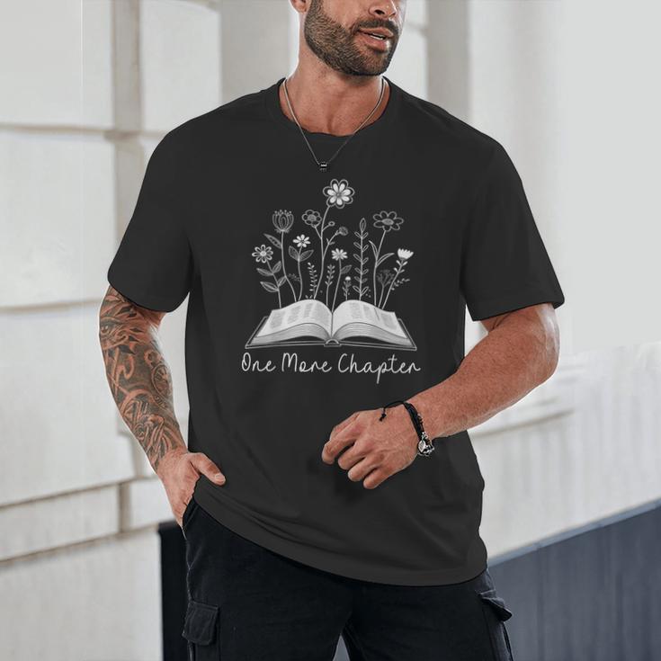 One-More Chapter Wildflower Reading Teacher Library Bookish Unisex T-Shirt, novelty gifts, funny gifts One-More Chapter Wildflower Reading Teacher Library Bookish Unisex T-Shirt, novelty gifts, funny gifts