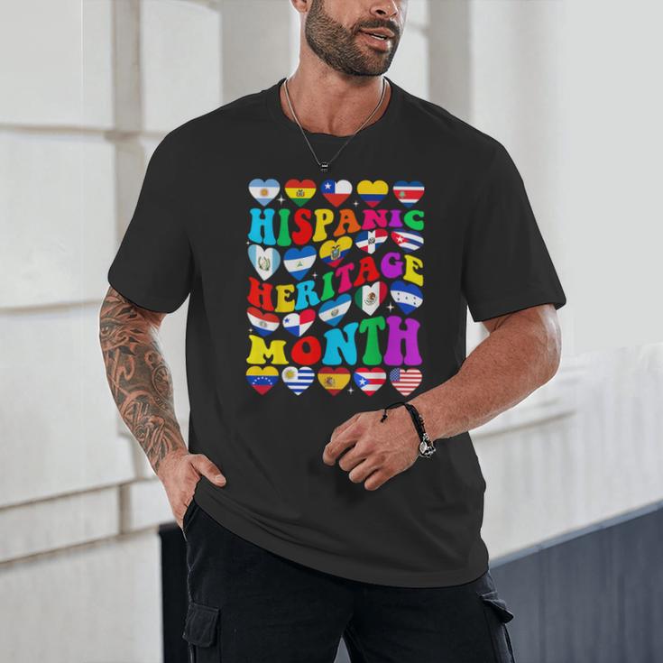 Hispanic Heritage Month 2025 Latino Puerto Rico Teacher Kids Unisex T-Shirt, novelty gifts, funny gifts