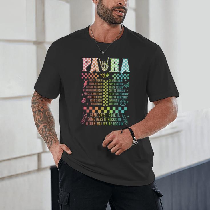 Para Tour Paraprofessional Squad Rock Teacher Back To School Unisex T-Shirt, novelty gifts, funny gifts Para Tour Paraprofessional Squad Rock Teacher Back To School Unisex T-Shirt, novelty gifts, funny gifts