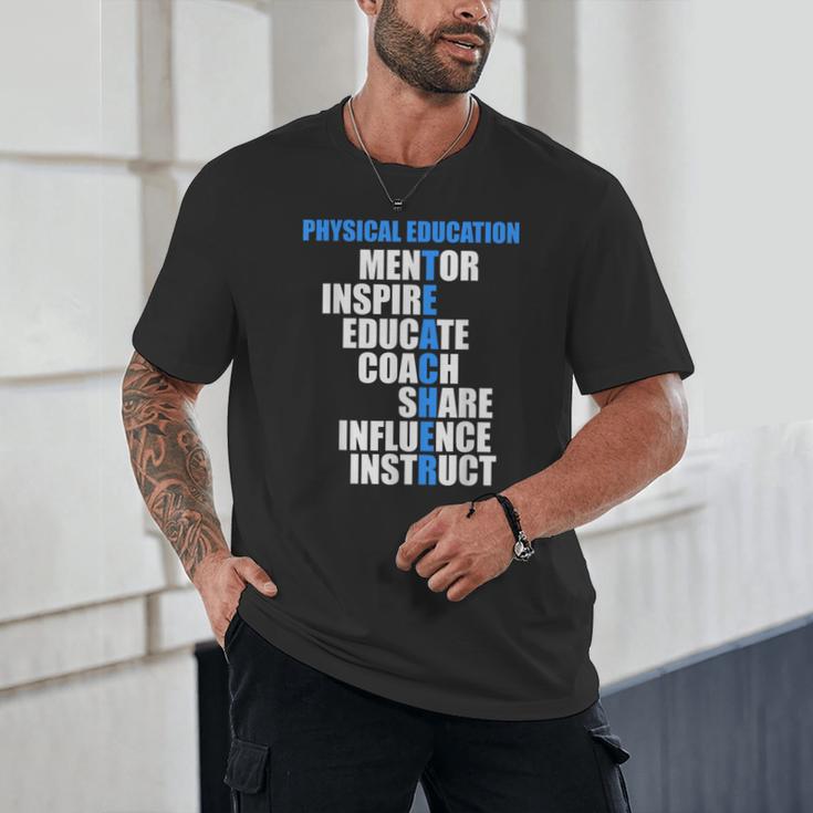 PE Physical Education Teacher For PE Teacher Unisex T-Shirt, novelty gifts, funny gifts PE Physical Education Teacher For PE Teacher Unisex T-Shirt, novelty gifts, funny gifts