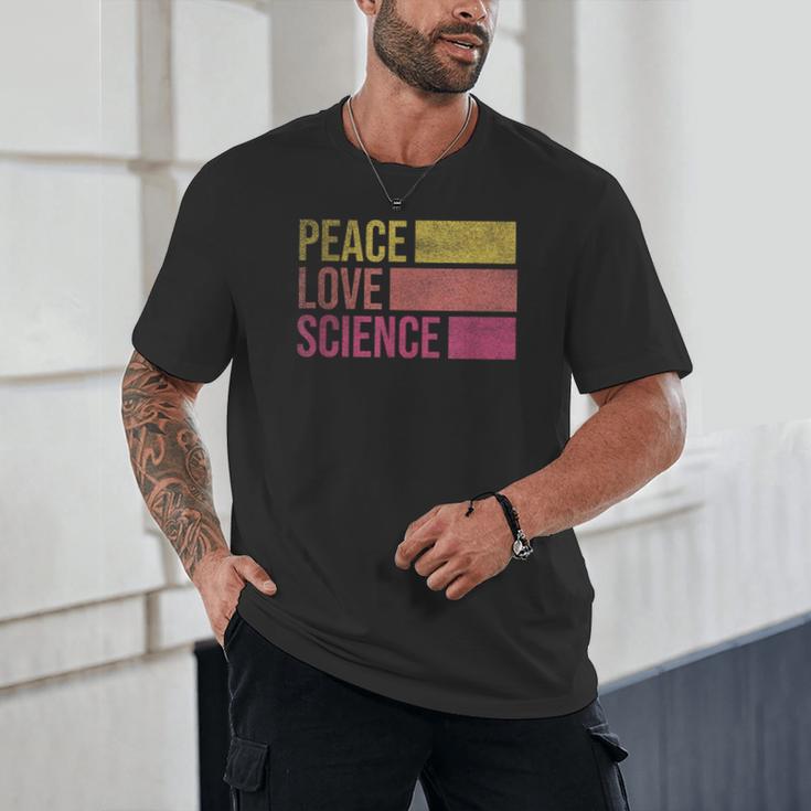 Peace Love Science Lovers Math Chemistry Teacher Unisex T-Shirt, novelty gifts, funny gifts Peace Love Science Lovers Math Chemistry Teacher Unisex T-Shirt, novelty gifts, funny gifts