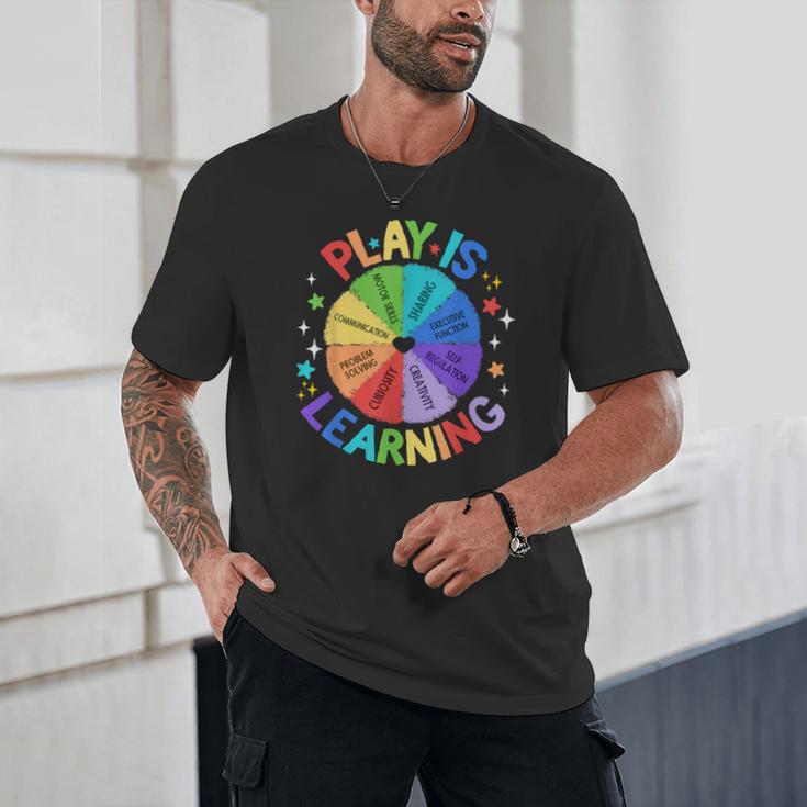 Play Is Learning Teacher Kindergarten For Men Women Kids Unisex T-Shirt, novelty gifts, funny gifts Play Is Learning Teacher Kindergarten For Men Women Kids Unisex T-Shirt, novelty gifts, funny gifts