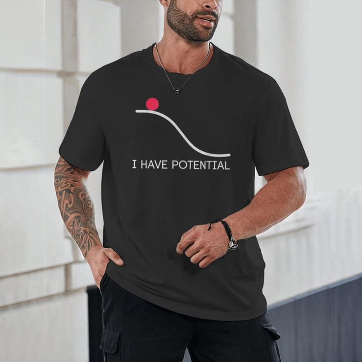 I Have Potential Energy Physics Science Teachers Unisex T-Shirt, novelty gifts, funny gifts I Have Potential Energy Physics Science Teachers Unisex T-Shirt, novelty gifts, funny gifts