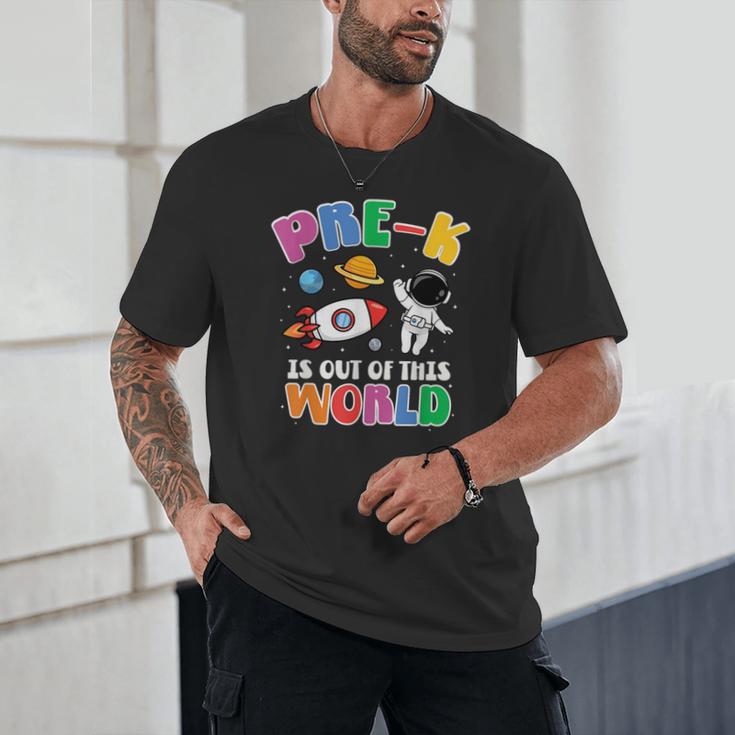 Pre-K Student Teacher Astronaut Space Back To School Unisex T-Shirt, novelty gifts, funny gifts Pre-K Student Teacher Astronaut Space Back To School Unisex T-Shirt, novelty gifts, funny gifts