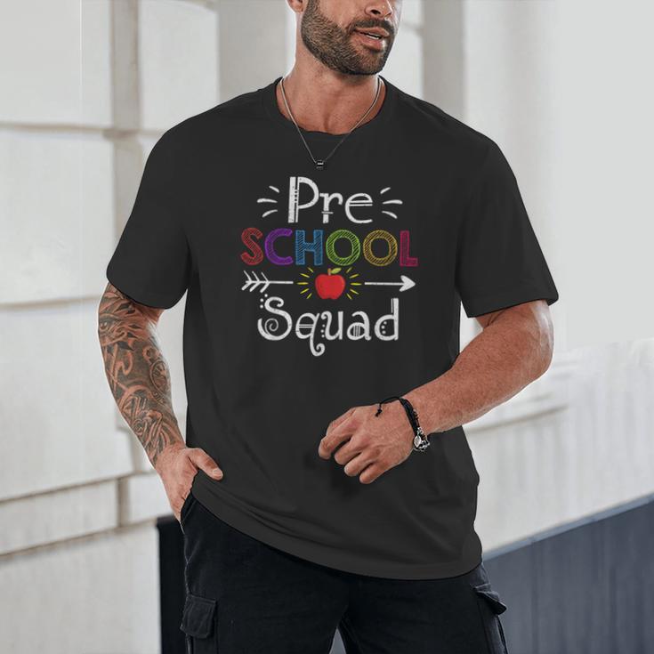 Preschool Squad Preschool Teacher Student Unisex T-Shirt, novelty gifts, funny gifts Preschool Squad Preschool Teacher Student Unisex T-Shirt, novelty gifts, funny gifts