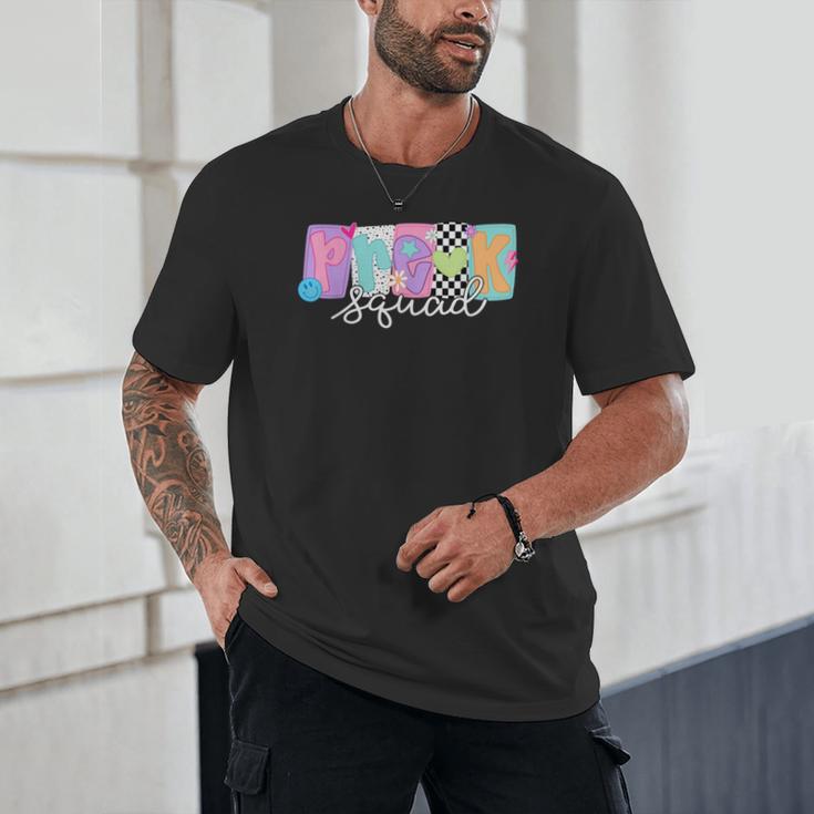 Preschool Squad Team Pre-K Crew Back To School Teacher Unisex T-Shirt, novelty gifts, funny gifts Preschool Squad Team Pre-K Crew Back To School Teacher Unisex T-Shirt, novelty gifts, funny gifts