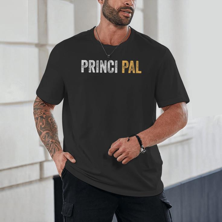 Principal School Teacher Friend Men Women Unisex T-Shirt, novelty gifts, funny gifts Principal School Teacher Friend Men Women Unisex T-Shirt, novelty gifts, funny gifts