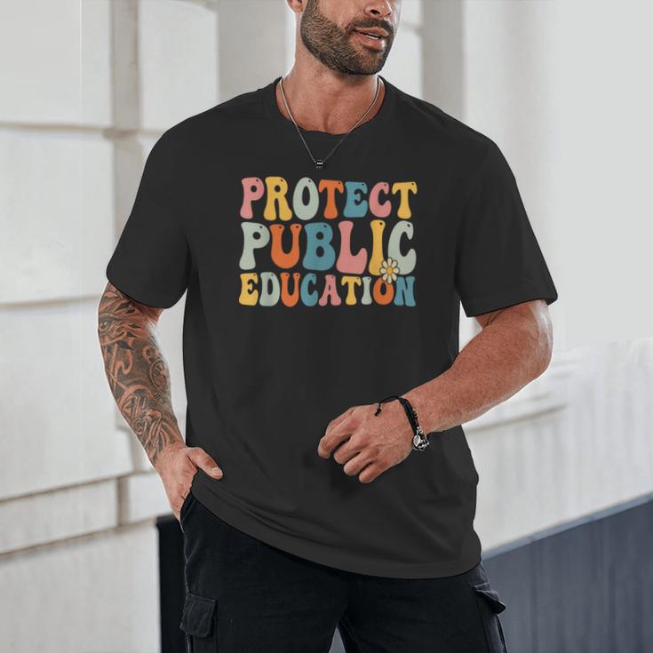 Protect Public Education Public Teacher School Unisex T-Shirt, novelty gifts, funny gifts