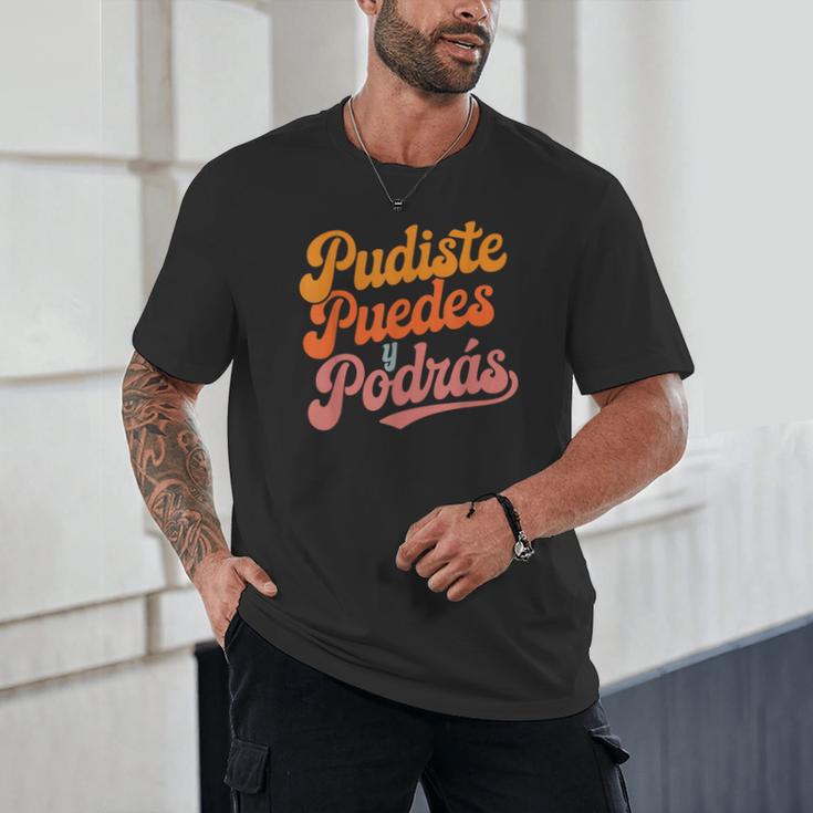 Pudiste Puedes Podras Maestra Spanish Teacher Unisex T-Shirt, novelty gifts, funny gifts Pudiste Puedes Podras Maestra Spanish Teacher Unisex T-Shirt, novelty gifts, funny gifts