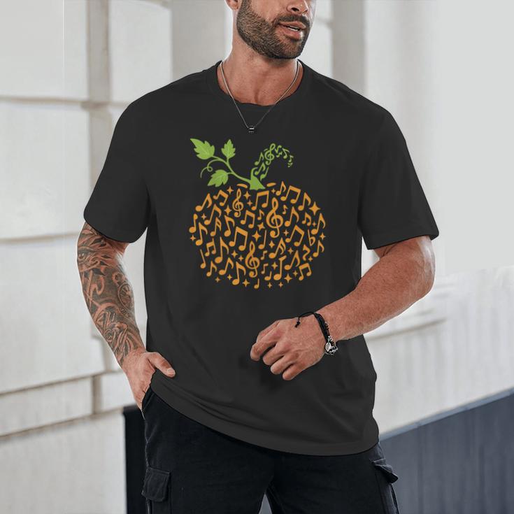 Pumpkin Music Notes Fall Teacher Autumn Halloween Unisex T-Shirt, novelty gifts, funny gifts Pumpkin Music Notes Fall Teacher Autumn Halloween Unisex T-Shirt, novelty gifts, funny gifts