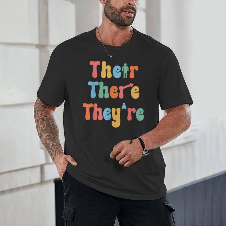 There Their They'Re English Class Grammar Joke Teacher Unisex T-Shirt, novelty gifts, funny gifts There Their They'Re English Class Grammar Joke Teacher Unisex T-Shirt, novelty gifts, funny gifts