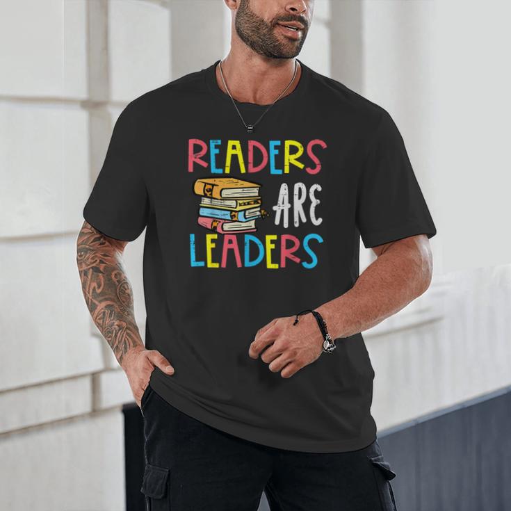 Readers Are Leaders Reading Book Lover Teacher Women Men Kid Unisex T-Shirt, novelty gifts, funny gifts Readers Are Leaders Reading Book Lover Teacher Women Men Kid Unisex T-Shirt, novelty gifts, funny gifts