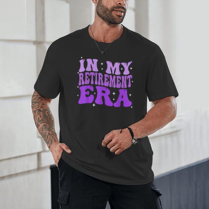 In My Retirement Era Groovy Retired Teacher 2025 Women Unisex T-Shirt, novelty gifts, funny gifts In My Retirement Era Groovy Retired Teacher 2025 Women Unisex T-Shirt, novelty gifts, funny gifts