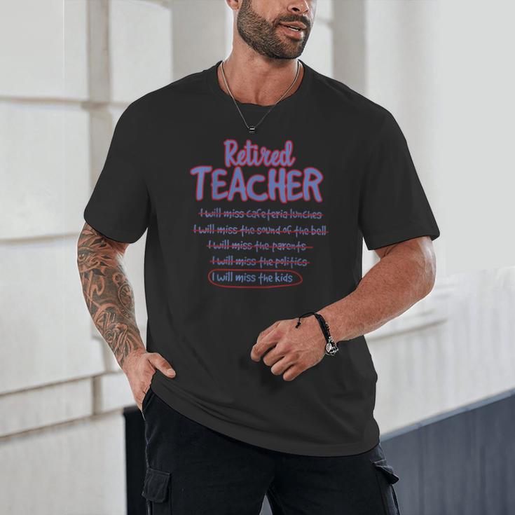 Retiring Teacher Tshirt For Retired Teachers For Men Women Unisex T-Shirt, novelty gifts, funny gifts