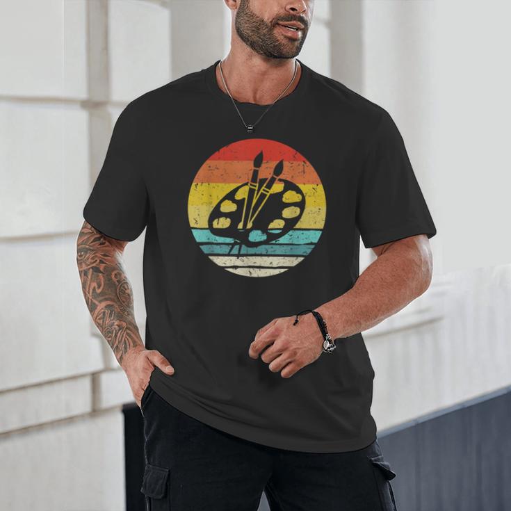 Retro Vintage Paint Palette Costume Artist Art Teacher Men Women Unisex T-Shirt, novelty gifts, funny gifts Retro Vintage Paint Palette Costume Artist Art Teacher Men Women Unisex T-Shirt, novelty gifts, funny gifts