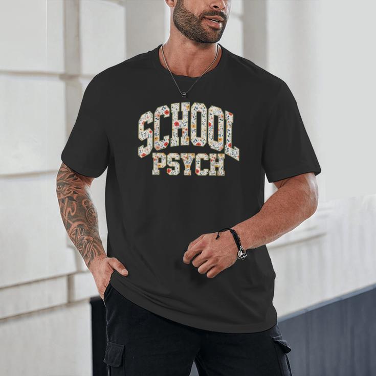 Retro Wildflower School Psych Teacher School Psychologist Unisex T-Shirt, novelty gifts, funny gifts Retro Wildflower School Psych Teacher School Psychologist Unisex T-Shirt, novelty gifts, funny gifts