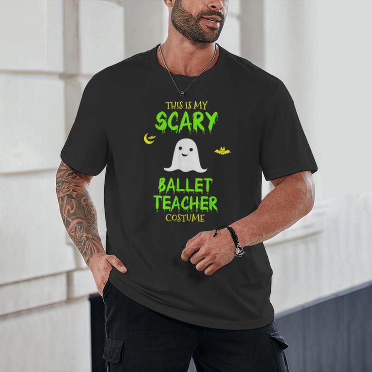 Scary Ballet Teacher Costume Halloween Lazy Easy Unisex T-Shirt, novelty gifts, funny gifts Scary Ballet Teacher Costume Halloween Lazy Easy Unisex T-Shirt, novelty gifts, funny gifts
