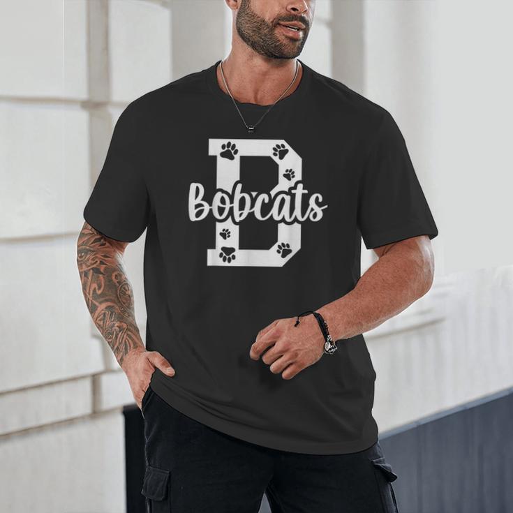 School Spirit Mascot Bobcats Back To School Teacher Student Unisex T-Shirt, novelty gifts, funny gifts School Spirit Mascot Bobcats Back To School Teacher Student Unisex T-Shirt, novelty gifts, funny gifts