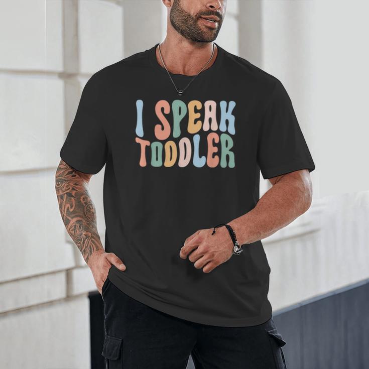I Speak Toddler Teacher Pre School Back To School First Day Unisex T-Shirt, novelty gifts, funny gifts I Speak Toddler Teacher Pre School Back To School First Day Unisex T-Shirt, novelty gifts, funny gifts