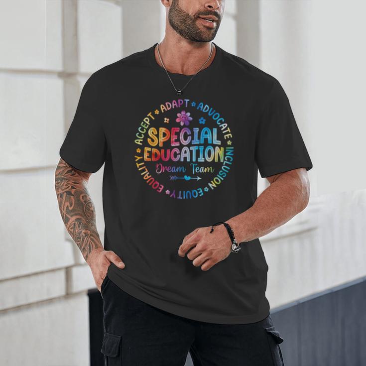 Special Education Squad Dream Team SPED Teacher Back School Unisex T-Shirt, novelty gifts, funny gifts Special Education Squad Dream Team SPED Teacher Back School Unisex T-Shirt, novelty gifts, funny gifts