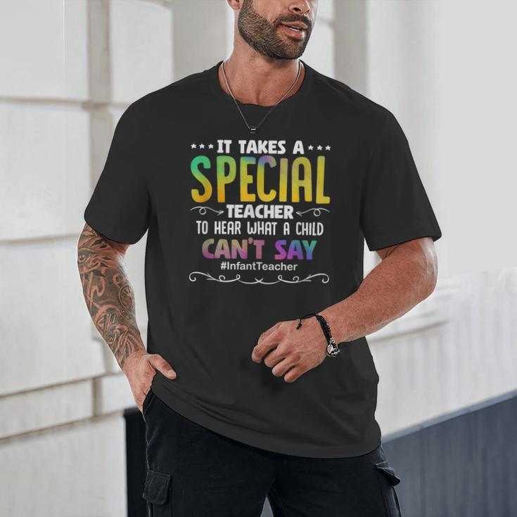 Special Teacher Daycare School Childcare Infant Teacher Unisex T-Shirt, novelty gifts, funny gifts