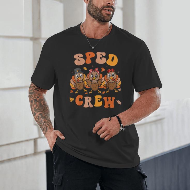 Sped Teacher Crew Thanksgiving Special Education Teacher Unisex T-Shirt, novelty gifts, funny gifts Sped Teacher Crew Thanksgiving Special Education Teacher Unisex T-Shirt, novelty gifts, funny gifts