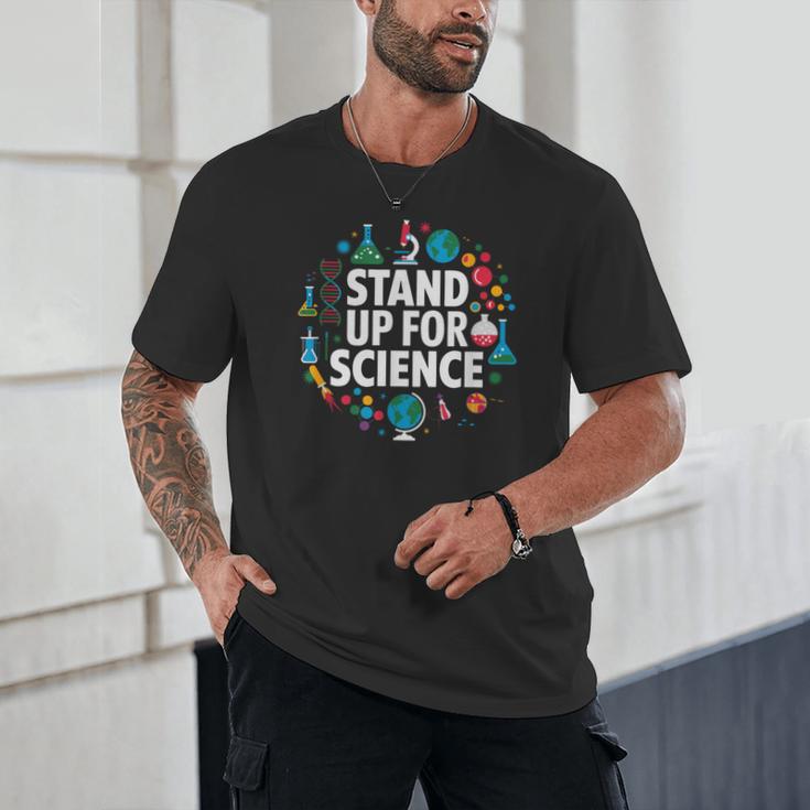 Stand Up For Science STEM Advocacy Pro Scientific Teacher Unisex T-Shirt, novelty gifts, funny gifts Stand Up For Science STEM Advocacy Pro Scientific Teacher Unisex T-Shirt, novelty gifts, funny gifts