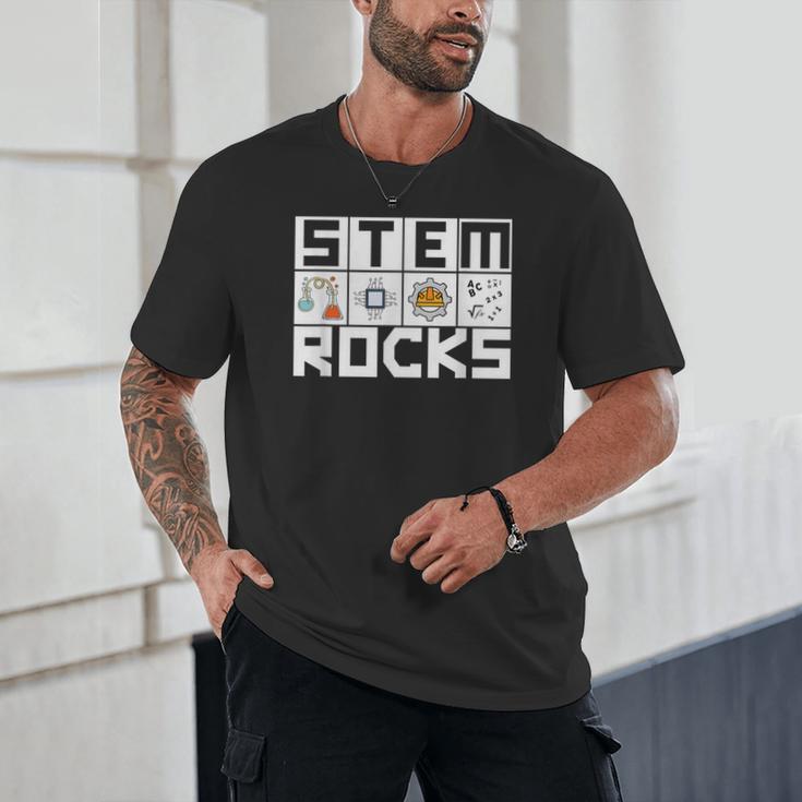 STEM Rocks Science Technology Engineering Math STEM Teacher Unisex T-Shirt, novelty gifts, funny gifts STEM Rocks Science Technology Engineering Math STEM Teacher Unisex T-Shirt, novelty gifts, funny gifts