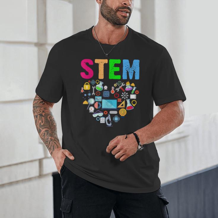 STEM Science Technology Engineering Math Teacher Unisex T-Shirt, novelty gifts, funny gifts