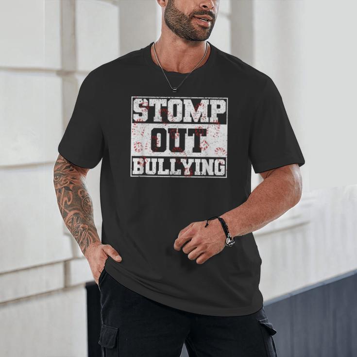 Stomp Out Bullying Back To School Education Teacher Unisex T-Shirt, novelty gifts, funny gifts Stomp Out Bullying Back To School Education Teacher Unisex T-Shirt, novelty gifts, funny gifts