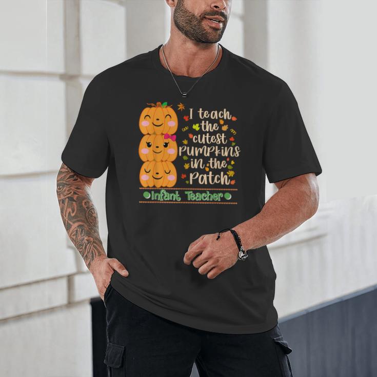 I Teach The Cutest Pumpkins In The Patch Infant Teacher Unisex T-Shirt, novelty gifts, funny gifts I Teach The Cutest Pumpkins In The Patch Infant Teacher Unisex T-Shirt, novelty gifts, funny gifts