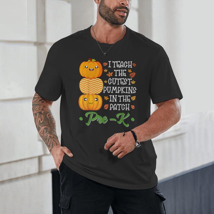 I Teach Cutest Pumpkins In Patch Thanksgiving Teacher Pre-K For Men Women Unisex T-Shirt, novelty gifts, funny gifts I Teach Cutest Pumpkins In Patch Thanksgiving Teacher Pre-K For Men Women Unisex T-Shirt, novelty gifts, funny gifts