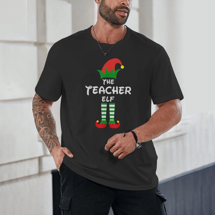 The Teacher Elf Family Matching Group Idea Christmas Unisex T-Shirt, novelty gifts, funny gifts The Teacher Elf Family Matching Group Idea Christmas Unisex T-Shirt, novelty gifts, funny gifts