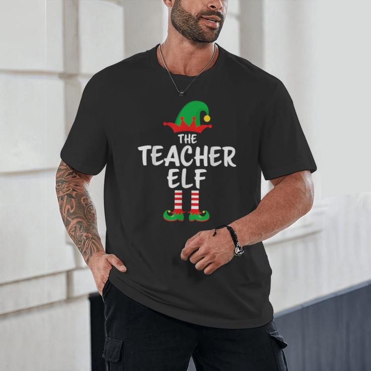 The Teacher Elf Matching Family Christmas Unisex T-Shirt, novelty gifts, funny gifts The Teacher Elf Matching Family Christmas Unisex T-Shirt, novelty gifts, funny gifts