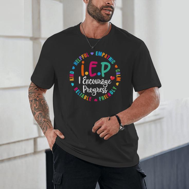 Teacher IEP IEP Encourage Progress Special Education Unisex T-Shirt, novelty gifts, funny gifts Teacher IEP IEP Encourage Progress Special Education Unisex T-Shirt, novelty gifts, funny gifts