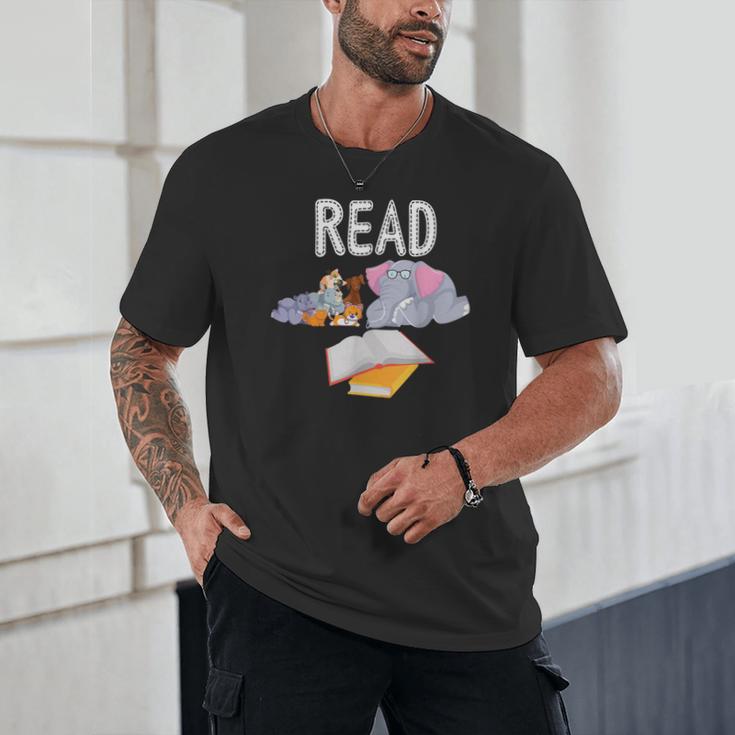 Teacher Library Read Book Club Piggie Elephant Pigeons Men Women Kids Unisex T-Shirt, novelty gifts, funny gifts Teacher Library Read Book Club Piggie Elephant Pigeons Men Women Kids Unisex T-Shirt, novelty gifts, funny gifts
