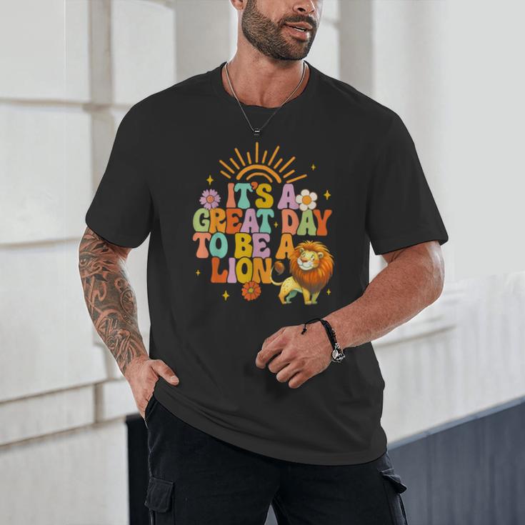 Teacher Life Back To School It's A Great A Day To Be A Lion Unisex T-Shirt, novelty gifts, funny gifts Teacher Life Back To School It's A Great A Day To Be A Lion Unisex T-Shirt, novelty gifts, funny gifts