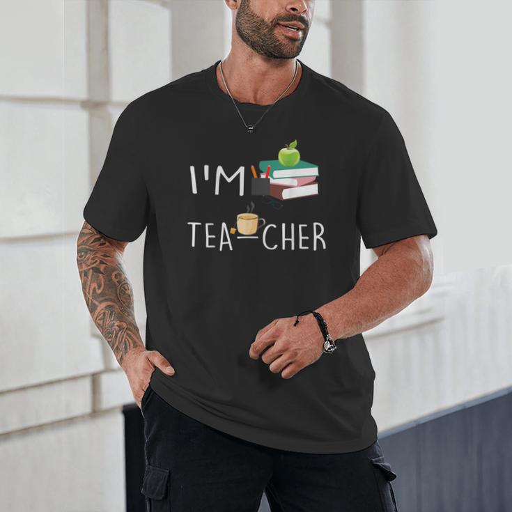 Teacher Puns I'm Tea-Cher Tea Lover Fun Teacher For Men Women Unisex T-Shirt, novelty gifts, funny gifts Teacher Puns I'm Tea-Cher Tea Lover Fun Teacher For Men Women Unisex T-Shirt, novelty gifts, funny gifts