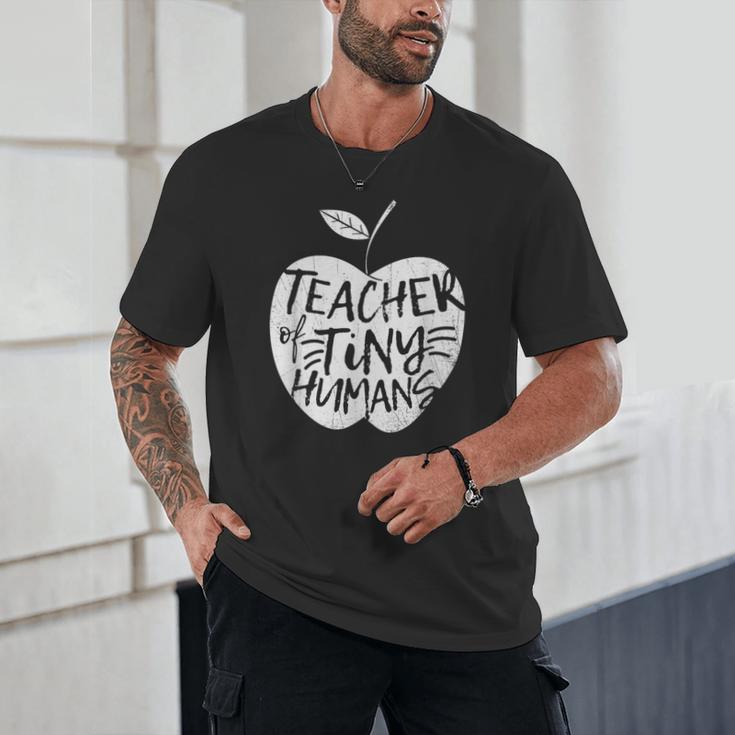 Teacher Of Tiny Humans Preschool Kindergarten Teacher Unisex T-Shirt, novelty gifts, funny gifts