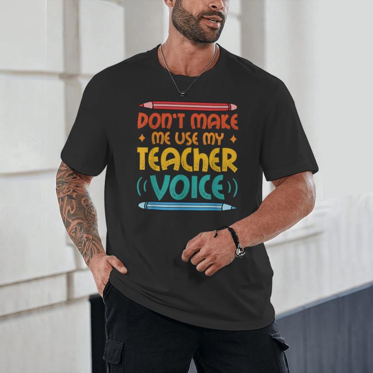 Teacher Voice Teacherlife Primary School Teacher Unisex T-Shirt, novelty gifts, funny gifts Teacher Voice Teacherlife Primary School Teacher Unisex T-Shirt, novelty gifts, funny gifts