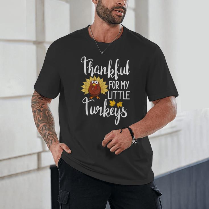 Teachers Thanksgiving Thankful For My Little Turkeys Unisex T-Shirt, novelty gifts, funny gifts Teachers Thanksgiving Thankful For My Little Turkeys Unisex T-Shirt, novelty gifts, funny gifts