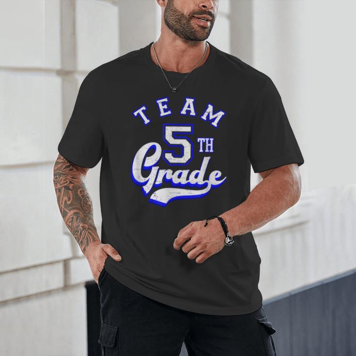 Team 5th Grade Fifth For Teacher Or Students Unisex T-Shirt, novelty gifts, funny gifts