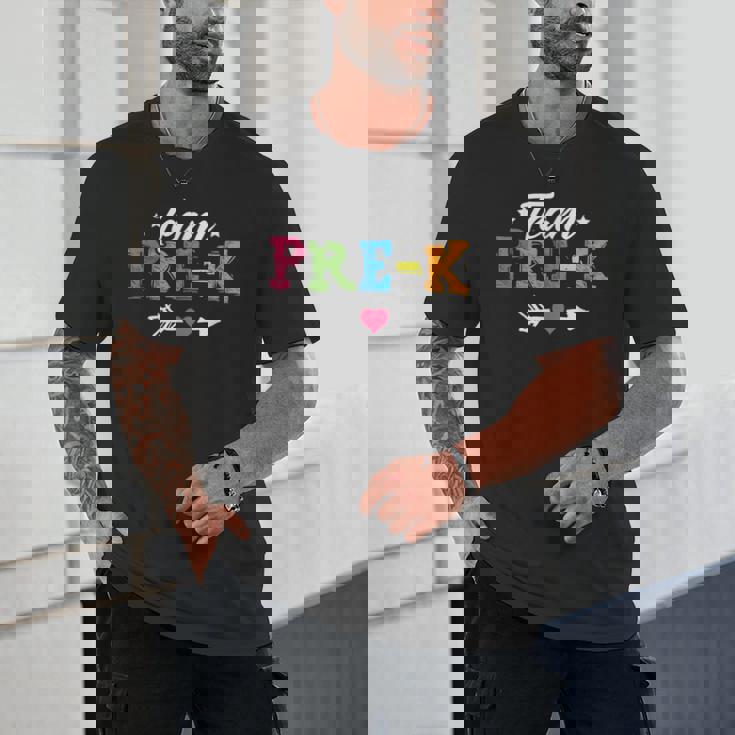 Team Pre-K Shirt PreSchool Teacher Student Back To School Unisex T-Shirt, novelty gifts, funny gifts