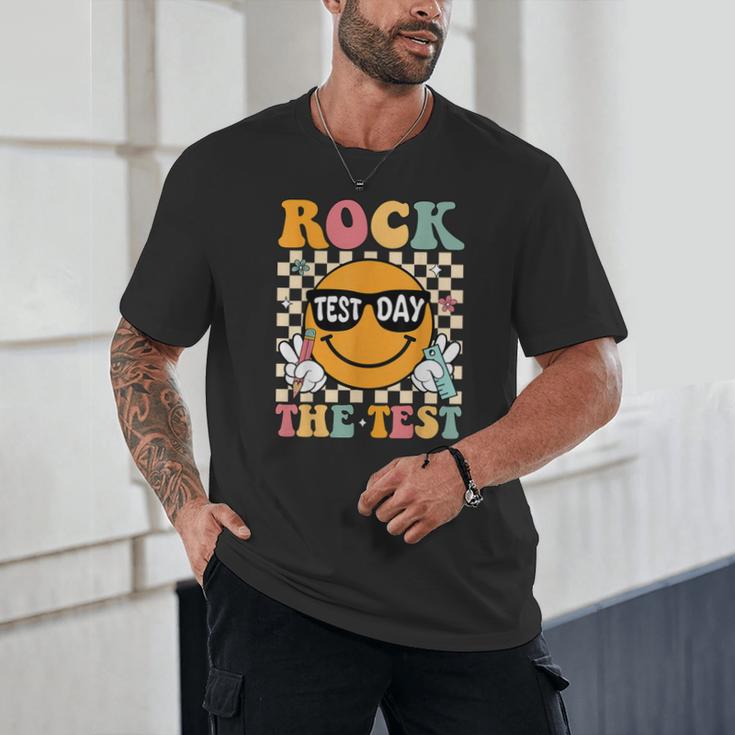 Test Day Rock The Test Teacher Testing Day You Got This Unisex T-Shirt, novelty gifts, funny gifts Test Day Rock The Test Teacher Testing Day You Got This Unisex T-Shirt, novelty gifts, funny gifts