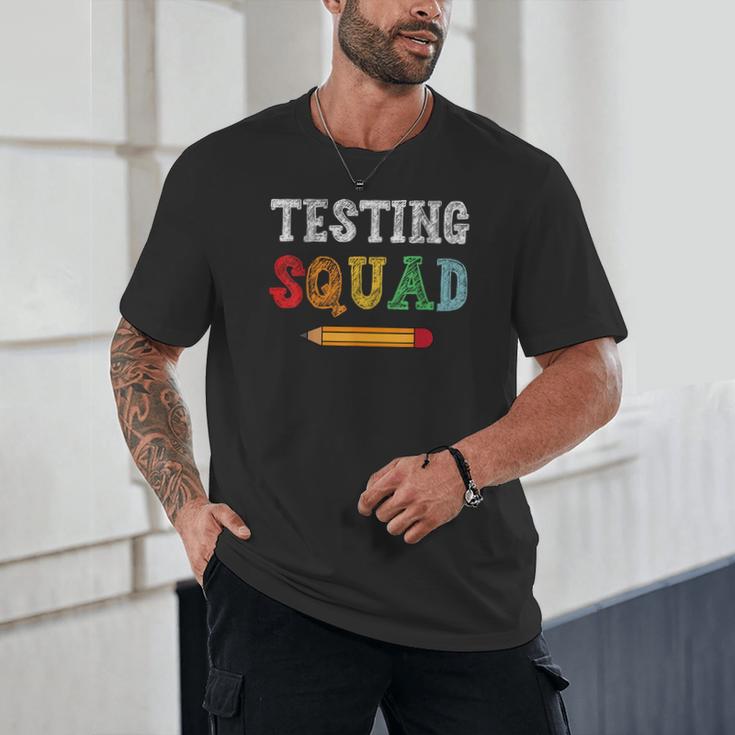 Testing Squad Costume Test Day Teacher Student School Unisex T-Shirt, novelty gifts, funny gifts Testing Squad Costume Test Day Teacher Student School Unisex T-Shirt, novelty gifts, funny gifts