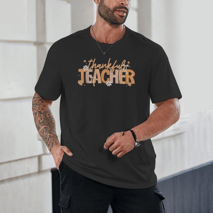 Thankful Teacher Autumn Fall Teacher Thanksgiving Youth Unisex T-Shirt, novelty gifts, funny gifts Thankful Teacher Autumn Fall Teacher Thanksgiving Youth Unisex T-Shirt, novelty gifts, funny gifts
