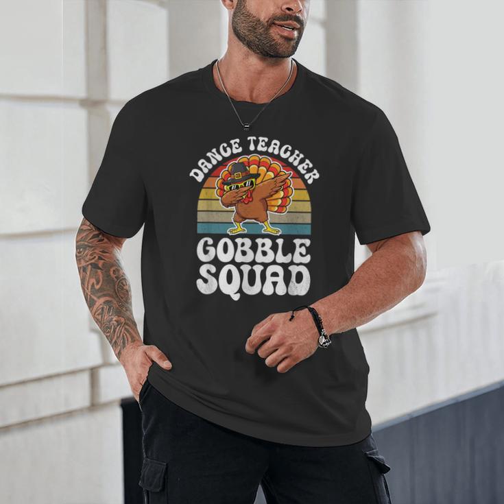 Thanksgiving Dance Teacher Gobble Squad Turkey Unisex T-Shirt, novelty gifts, funny gifts Thanksgiving Dance Teacher Gobble Squad Turkey Unisex T-Shirt, novelty gifts, funny gifts
