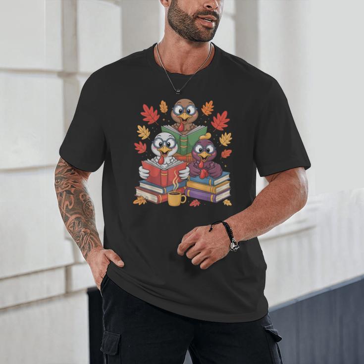 Thanksgiving Teacher Books Turkey Reading Book Unisex T-Shirt, novelty gifts, funny gifts Thanksgiving Teacher Books Turkey Reading Book Unisex T-Shirt, novelty gifts, funny gifts